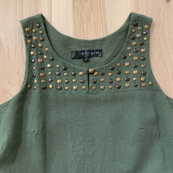 LM Studio Linen Midi Dress - Picture 2 of 6